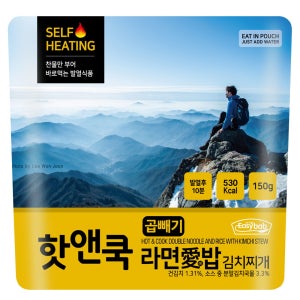 이지밥 핫앤쿡 곱빼기 라면애밥 김치찌개 비화식 발열도시락 전투식량