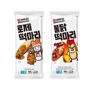 [롯데백화점] 로뎀푸드 [오븐에 구운] 로제마리 5봉+불닭마리 5봉 LE1213222830