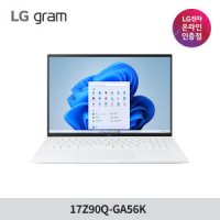 LG전자 2022 그램 17Z90Q-GA56K SSD 512GB i5 대학생 17인치 노트북