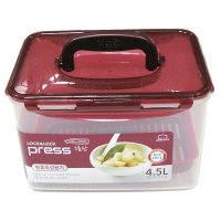 락앤락 누름판 발효숙성 직사각 핸디형 밀폐용기-4 5L 와인 김치통 HPL827P