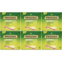 Twinings Green Tea Jasmine 트와이닝 자스민향 녹차 티백 80개입 6팩