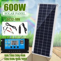 태양광 패널 ew 600W Solar Panel Kit 12V USB charg 01 Solar panel only 2022N