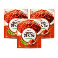 Q 샘표 쓱쓱싹싹 밥도둑 오징어채볶음 60g 3팩