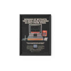 80s 아타리 ’스타 라이더스’ 오리지널 포스터