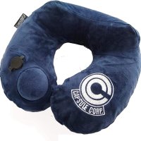 DRAGON BALL Z NECK PILLOW AIRPLANE 휴대용 베개 항공 여행 (간단한 펌프형) CAPSULE CORPORATION