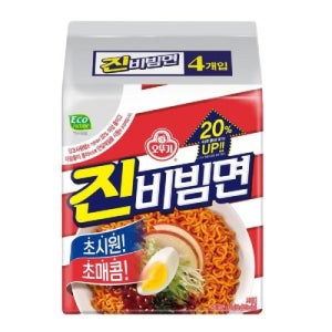 [Express] 오뚜기 진비빔면 156G*4