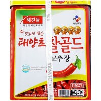 맛있게매운고추장 고추장해찬들 음식점용 14kg