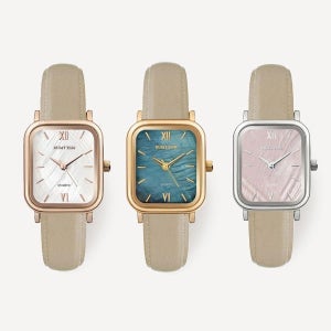 Harbor leather watch (하버 레더 워치) Beige