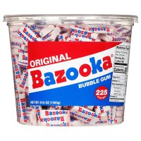 Bazooka 바주카 풍선 껌 225개입 개별 포장