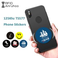 NFC스티커 RFID 방지 휴대 전화 스티커 125Khz 액세스 카드 복사 쓰기 스마트 칩 태 T5577 EM4305