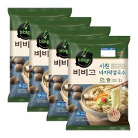 비비고 시원 바지락 칼국수 4개