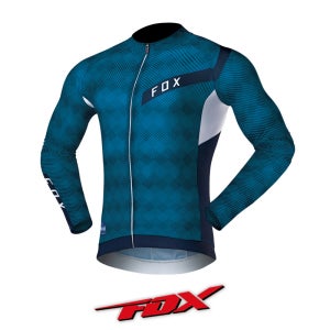 폭스 라이더스 자전거 긴팔져지 P101 BL 의류 옷 상의