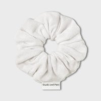 [스튜디오앤파르크] (WOMEN) Terry Scrunchie_White