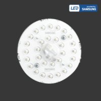 LED 원형 리폼모듈 15W 주광색 센서 매입 직부등 기판교체