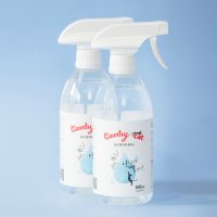 컨트리캣 고양이모래 탈취제 소변 냄새제거 500ml 무향 2개