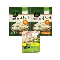 CJ제일제당 비비고 왕교자 1.05kg x2 +물만두 400g x2