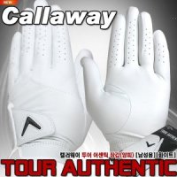 캘러웨이 [캘러웨이] NEW Callaway 투어 어센틱 골프장갑[화이트][남성]