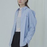 아이멀크 배색 스티치 셔츠 TOP STITCH SHIRTS WH KSS2008