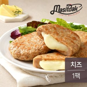 [랭킹닭컴] 맛있닭 닭가슴살 한끼 스테이크 치즈 100g(1팩)