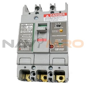 동아전기공업 산업용 경제형 누전차단기 (DBE-b Type, 50AF) / 상품코드:306525