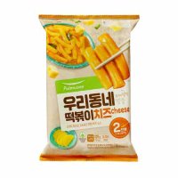 풀무원 우리동네 떡볶이 치즈 325g 2인분