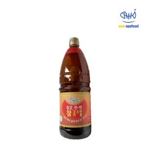 청정들 참고소한 기름 1.8L x 10개 진한 업소용 대용량 맛기름