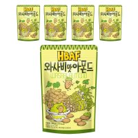 HBAF 바프 와사비맛아몬드  190g  5개