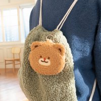 카키즈 빵실 리곰 동전 파우치