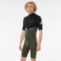 Rip Curl E-Bomb 2 Sealed Zip Springsuit Wetsuit - Olive 립컬 이밤 실드 집 프리 스프링 슈트 웻슈트 WSP3NE