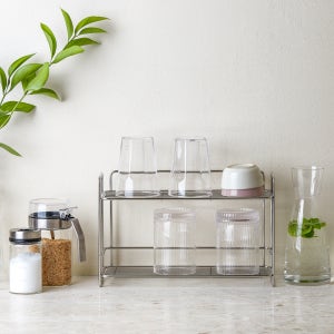 [자주] 스텐 와이어 2단 선반 31X11X19.3CM - 기타 (J71N9030223)