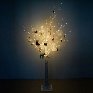 크리스마스 겨울나무 무드등 조명등 만들기 소품 장식 꾸미기