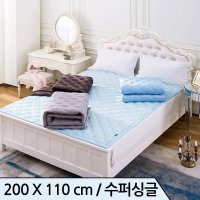 다온마루 벌집구조 3D 매쉬 침대매트  수퍼싱글  블루매쉬