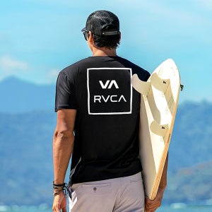 RVCA 남성 반팔 래쉬가드 MT915BRV