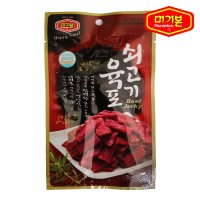 머거본 쇠고기육포 25g 10봉