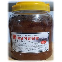 옛날시골된장 3kg 맛있는 전통 한식 된장