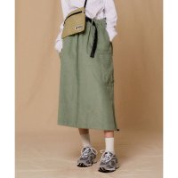 OUTDOOR PRODUCTS 코듀로이 벨티드 벌룬 스커트 COUDUROY BELTED BALLOON SKIRT