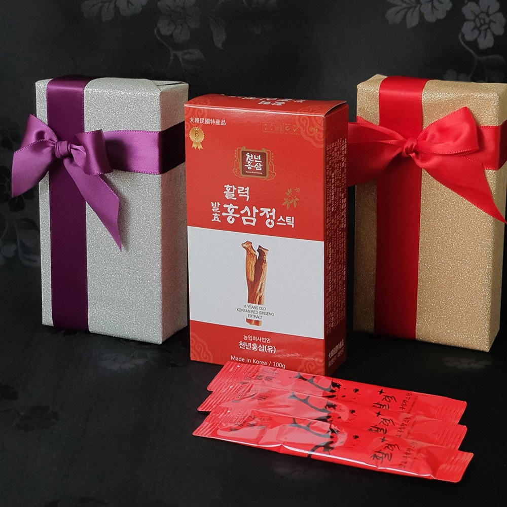 [오픈기념 1+1] GS천년<b>홍삼</b> <b>활력</b> 발효 <b>홍삼정</b>GOLD <b>스틱 10g</b> 10포  2개