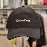 Calvin Klein Jeans 남녀공용 기본 로고 볼캡 40W3315-010