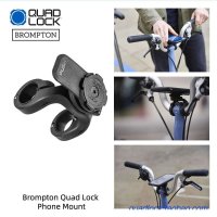 쿼드락 영국 Brompton 브롬톤 자전거 휴대폰 거치대