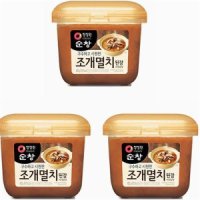 청정원 순창 구수하고 조개멸치 된장 450g 3개