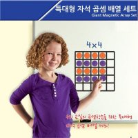 러닝리소스 교실 화이트보드 칠판 수학 수업 자석 마그넷 곱셈 배열 세트 교구 수놀이