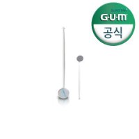 GUM 검 셀프 치석 제거 구강거울 치경 706 24개