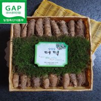 청청청 횡성더덕농가(GAP인증) 실속형 선물세트3호 3kg(90뿌리내외)  1개