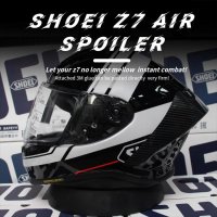 탄소 오토바이 Z7 Z8 리어 트림 헬멧 스포일러 케이스 SHOEI Z7 Z8 액세서리