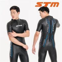 STM 남성 반팔 수영 수영슈트 트라이애슬론 38637J