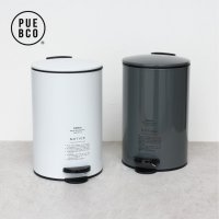 푸에브코 PUEBCO Trashcan 철제 스텐 원터치 쓰레기통