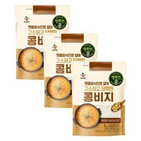 CJ 간식 밥반찬 행복한콩 콩비지 320g 3개