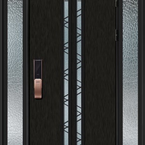 로이단열현관문 L109 ZB-G 징크블랙(유리)