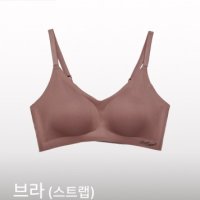 [패드일체형]감탄브라 모달 심리스브라 스트랩