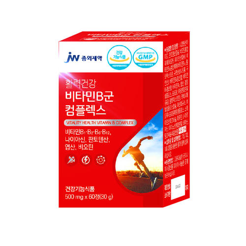 <b>jw중외제약 활력</b> 비타민B군 컴플렉스 1EA